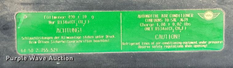 image for item ET3094 2008 Mini Cooper 