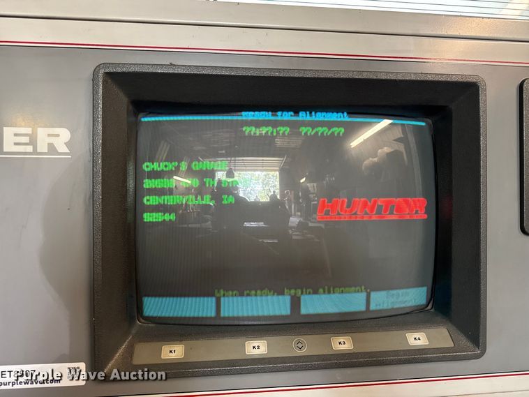 image for item ET8507 Hunter D111 alignment machine