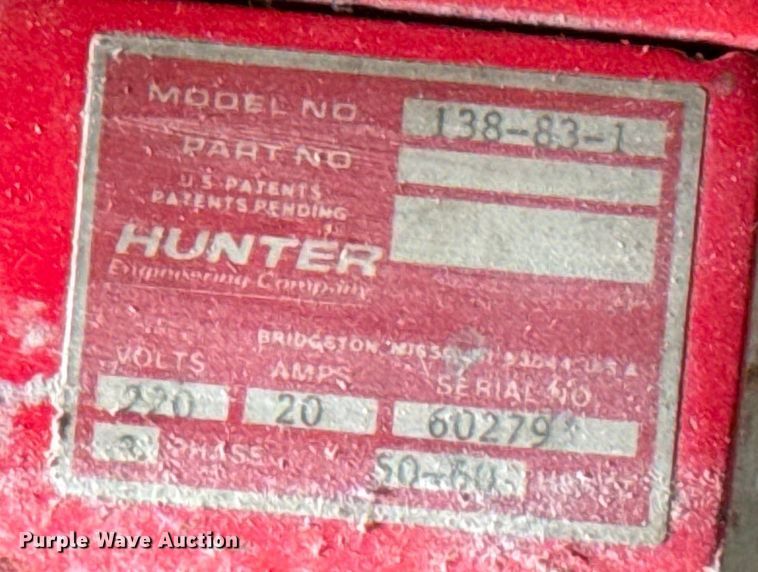 image for item ET8507 Hunter D111 alignment machine