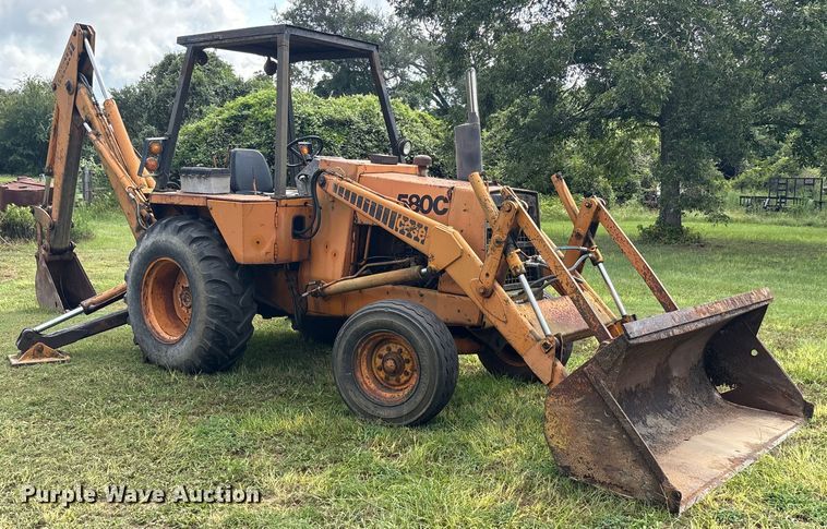 image for item EU0012 1977 Case 580C backhoe