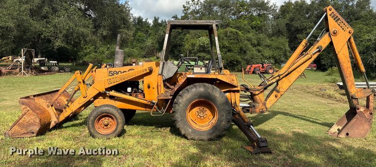 image for item EU0012 1977 Case 580C backhoe