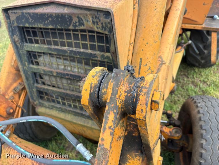 image for item EU0012 1977 Case 580C backhoe
