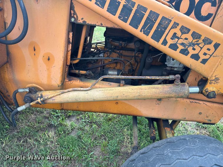 image for item EU0012 1977 Case 580C backhoe
