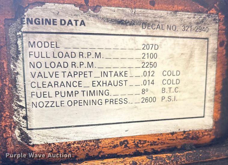 image for item EU0012 1977 Case 580C backhoe