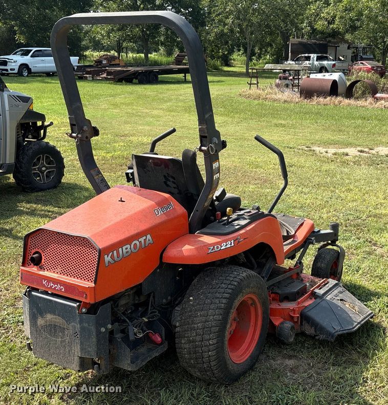 image for item EU0014 Kubota ZD221 ZTR lawn mower