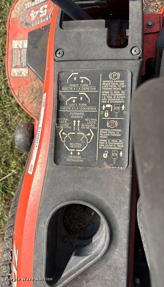 image for item EU0014 Kubota ZD221 ZTR lawn mower