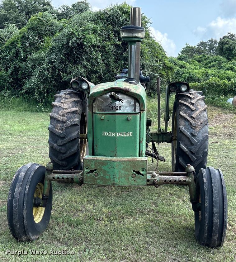 image for item EU0015 1966 John Deere 4020 tractor
