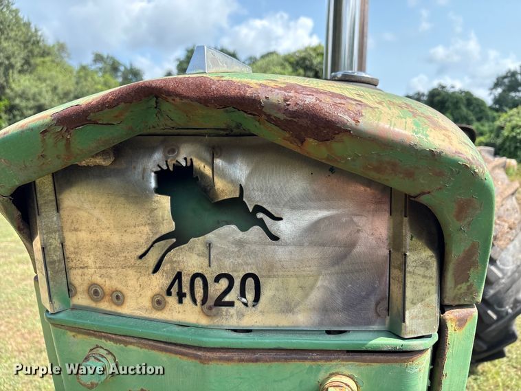 image for item EU0015 1966 John Deere 4020 tractor