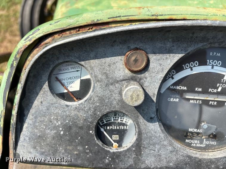 image for item EU0015 1966 John Deere 4020 tractor