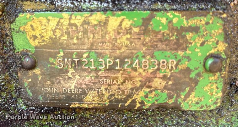 image for item EU0015 1966 John Deere 4020 tractor