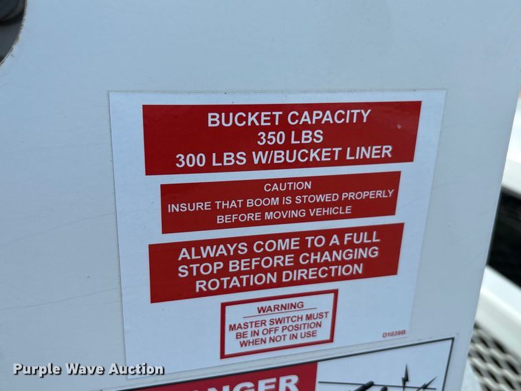 image for item EU0018 2019 Chevrolet Silverado 6500HD bucket truck