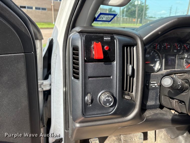 image for item EU0018 2019 Chevrolet Silverado 6500HD bucket truck