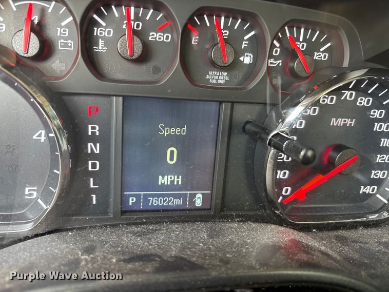 image for item EU0018 2019 Chevrolet Silverado 6500HD bucket truck