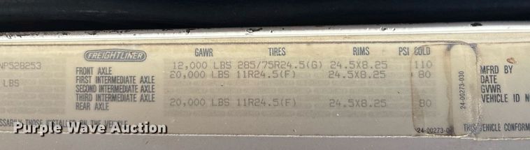 image for item EU0031 1992 Freightliner FLD semi truck