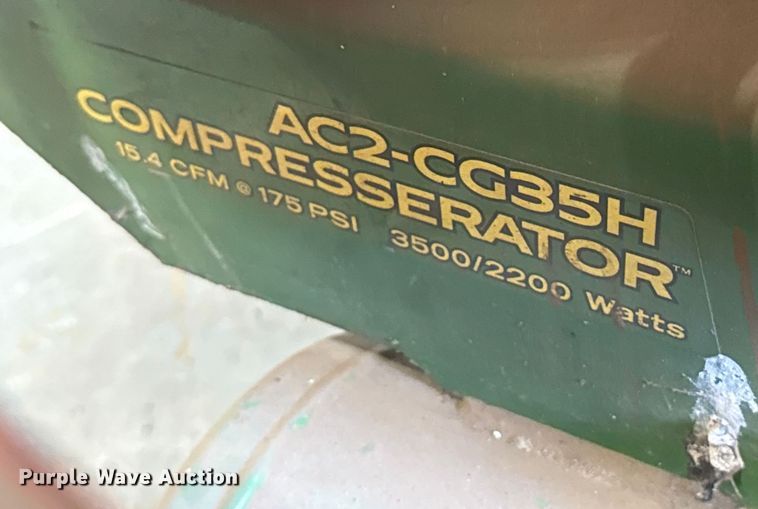 image for item EU2126 John Deere AG2-SH13-08J1 air compressor