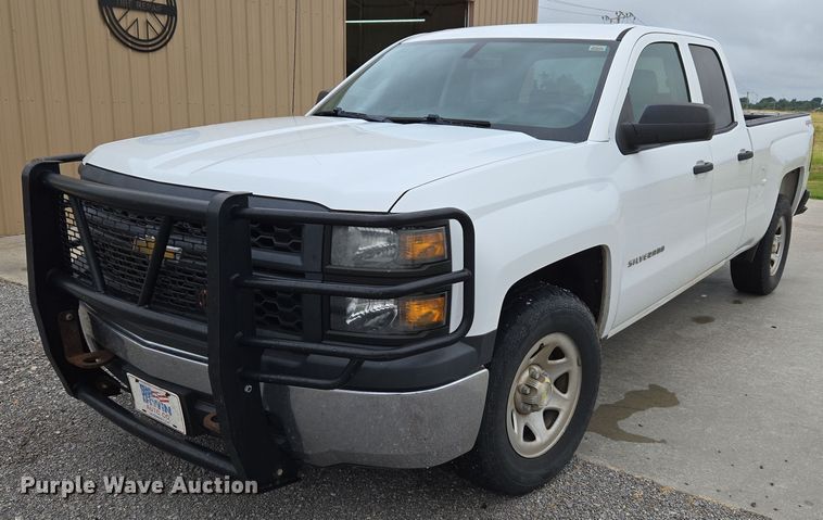 image for item EU3527 2014 Chevrolet Silverado 1500 Double Cab pickup truck
