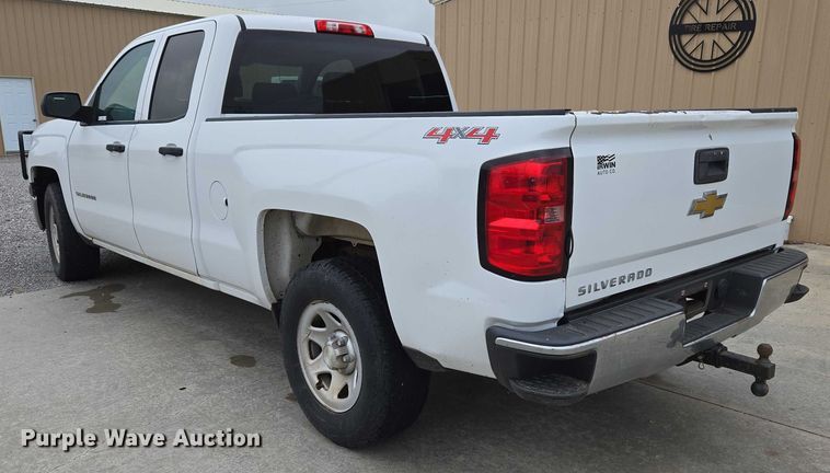 image for item EU3527 2014 Chevrolet Silverado 1500 Double Cab pickup truck