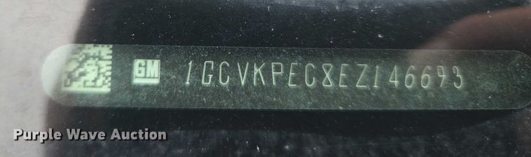 image for item EU3527 2014 Chevrolet Silverado 1500 Double Cab pickup truck