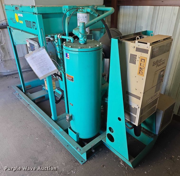 image for item EU3534 Sullivan Palatek 100 UD VFD air compressor