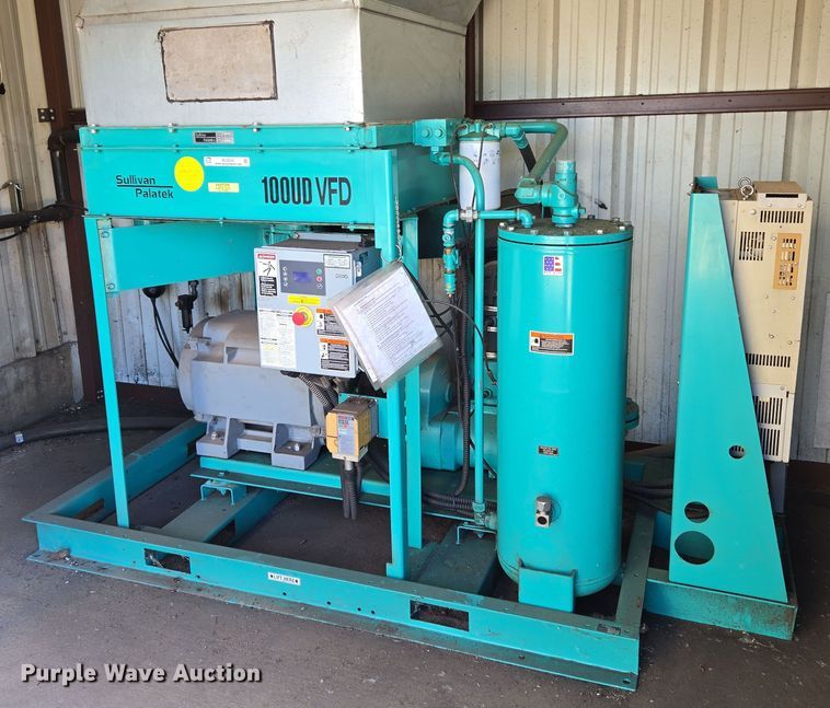 image for item EU3534 Sullivan Palatek 100 UD VFD air compressor