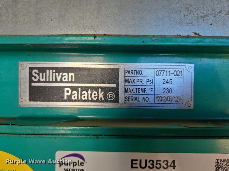 image for item EU3534 Sullivan Palatek 100 UD VFD air compressor