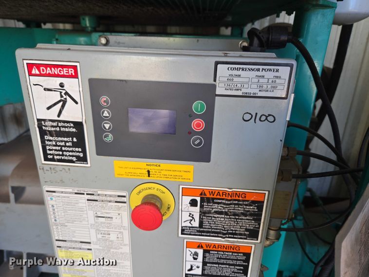 image for item EU3534 Sullivan Palatek 100 UD VFD air compressor