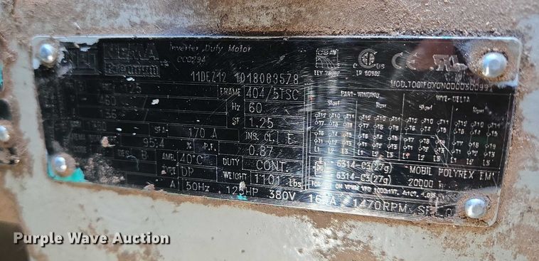 image for item EU3534 Sullivan Palatek 100 UD VFD air compressor