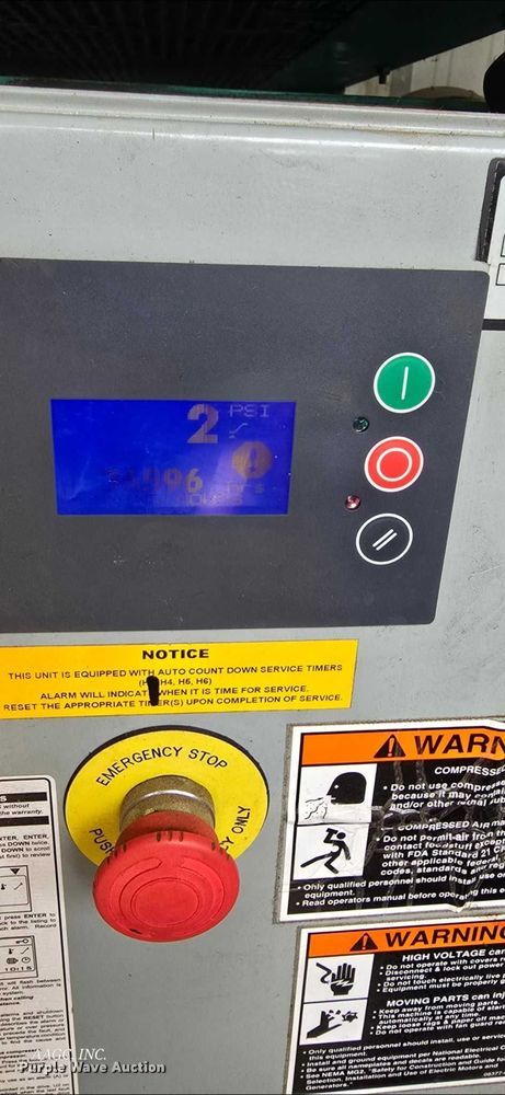 image for item EU3534 Sullivan Palatek 100 UD VFD air compressor