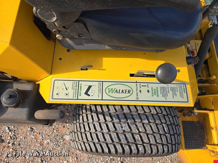 image for item EU3564 2008 Walker MBSSD ZTR lawn mower