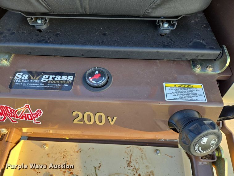 image for item EU3567 2022 Grasshopper 225VG4 lawn mower