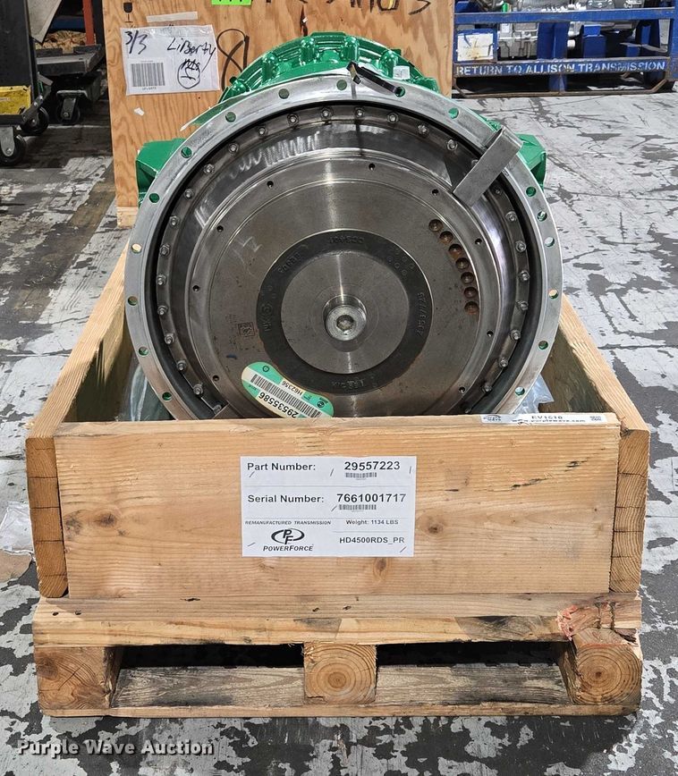 image for item EV1518 Allison  4500RDS_PR  remanufactured transmission