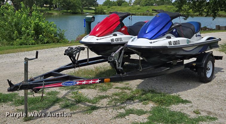 image for item EV1519 (2) Kawasaki STX-12F personal watercrafts