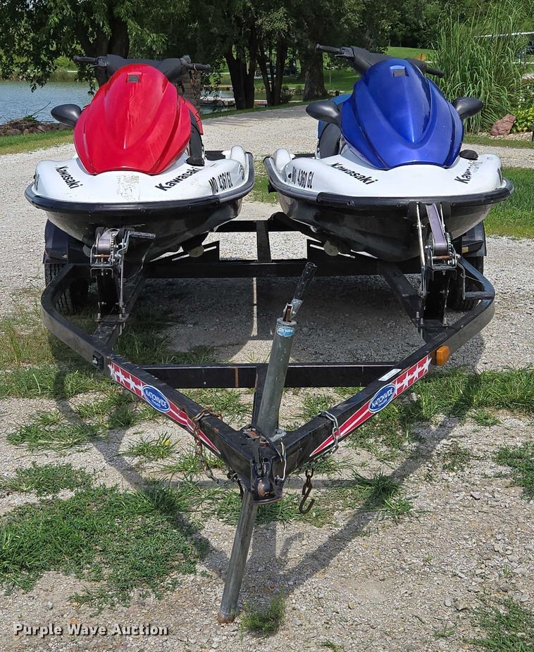 image for item EV1519 (2) Kawasaki STX-12F personal watercrafts