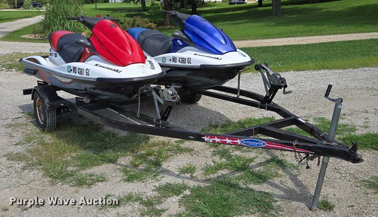 image for item EV1519 (2) Kawasaki STX-12F personal watercrafts