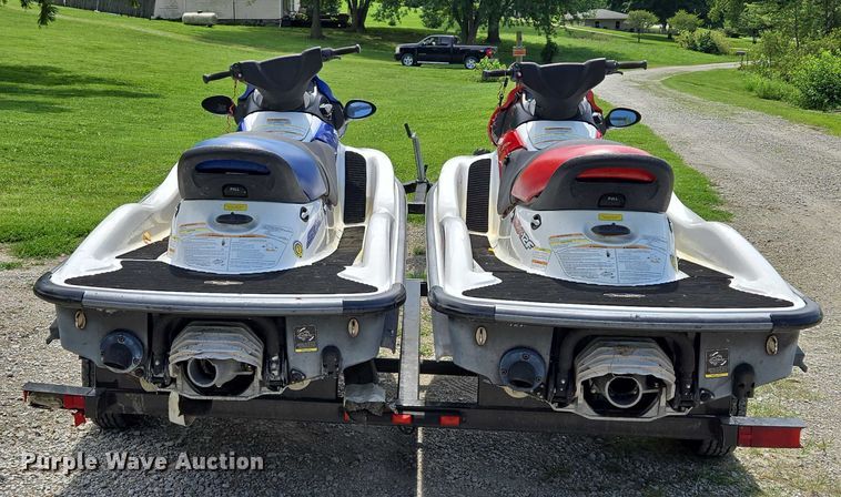 image for item EV1519 (2) Kawasaki STX-12F personal watercrafts