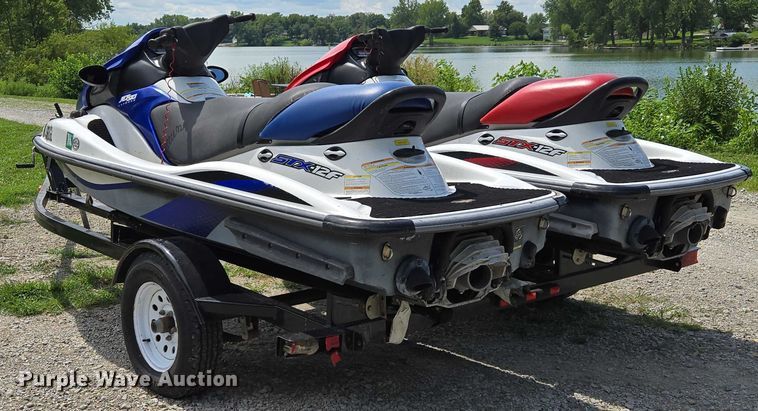 image for item EV1519 (2) Kawasaki STX-12F personal watercrafts