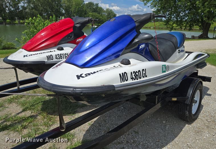 image for item EV1519 (2) Kawasaki STX-12F personal watercrafts