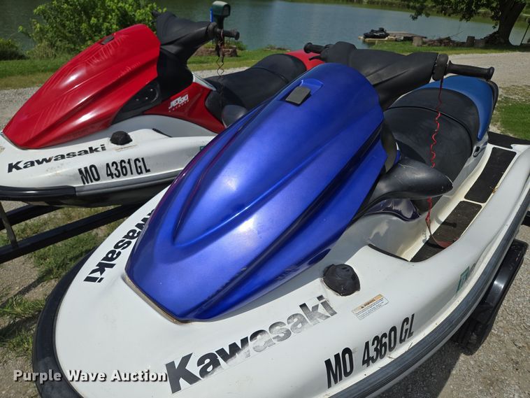 image for item EV1519 (2) Kawasaki STX-12F personal watercrafts