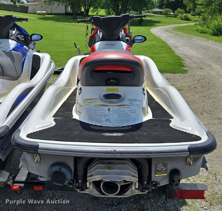 image for item EV1519 (2) Kawasaki STX-12F personal watercrafts
