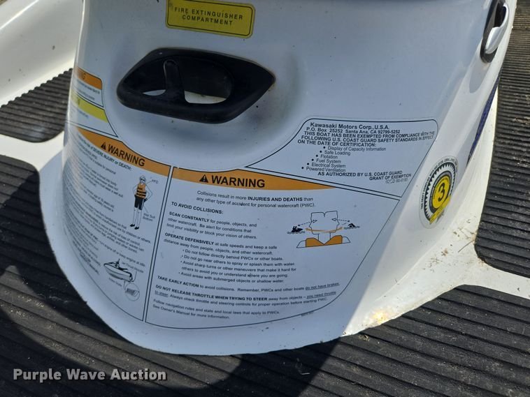 image for item EV1519 (2) Kawasaki STX-12F personal watercrafts