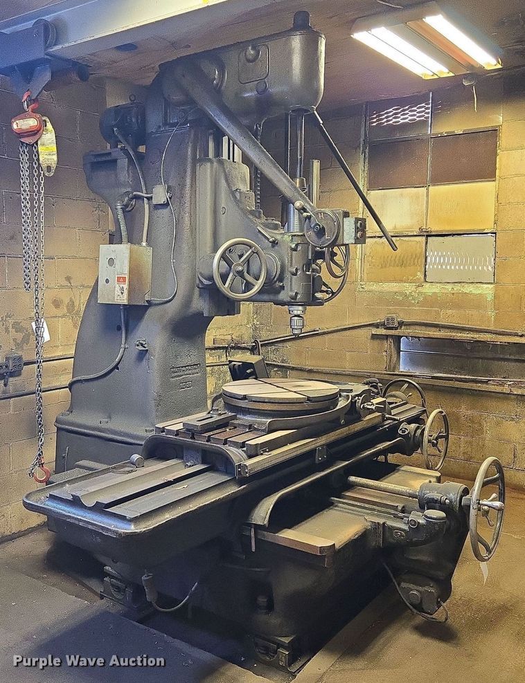 image for item EV1569 Pratt & Whitney M-1695 jig borer 