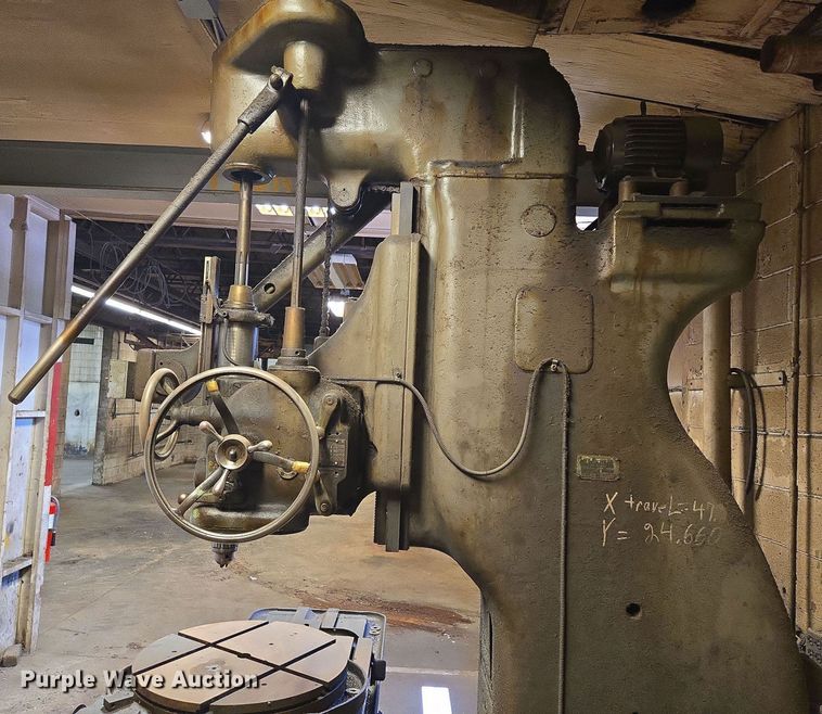 image for item EV1569 Pratt & Whitney M-1695 jig borer 