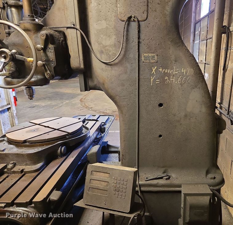 image for item EV1569 Pratt & Whitney M-1695 jig borer 