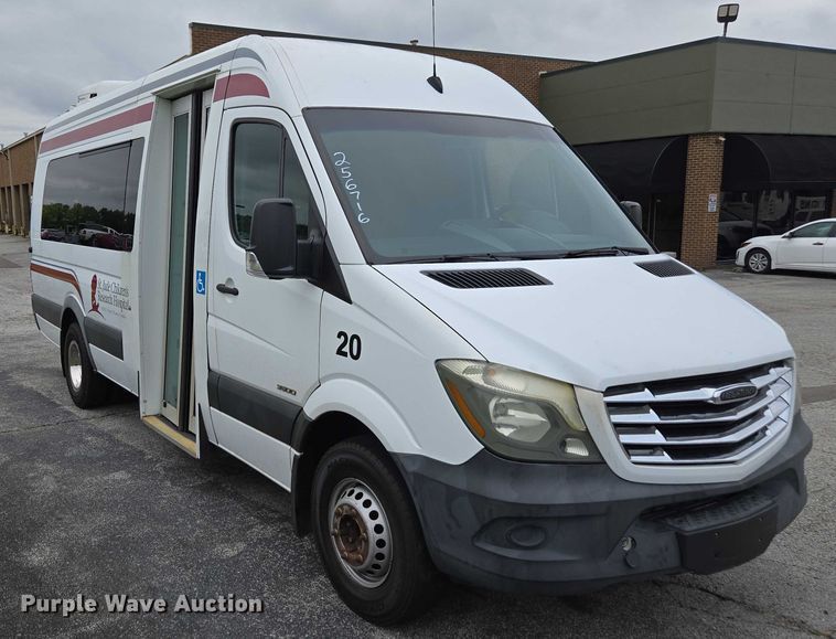 image for item FB9443 2016 Freightliner Sprinter 3500 shuttle bus