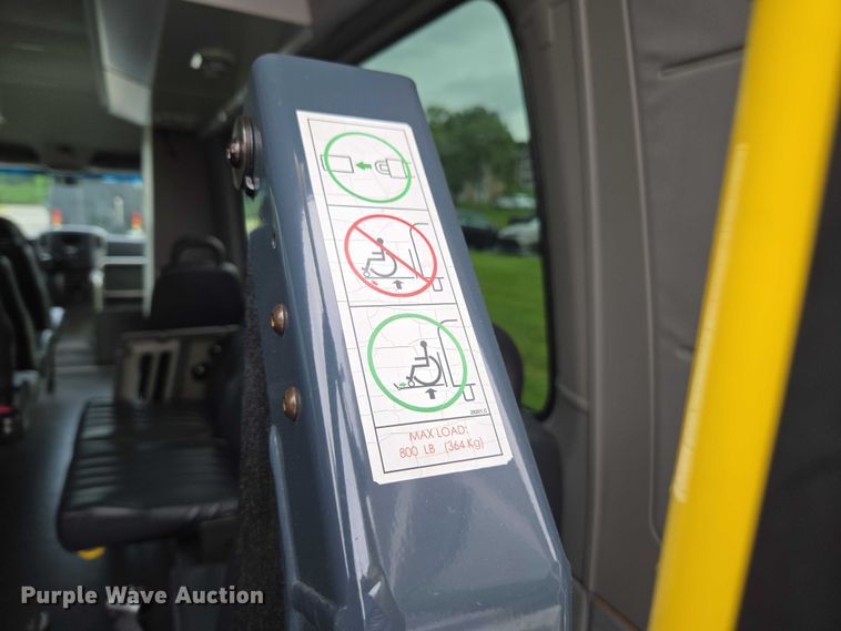 image for item FB9443 2016 Freightliner Sprinter 3500 shuttle bus