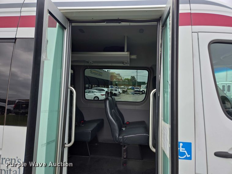 image for item FB9443 2016 Freightliner Sprinter 3500 shuttle bus