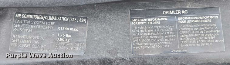 image for item FB9443 2016 Freightliner Sprinter 3500 shuttle bus