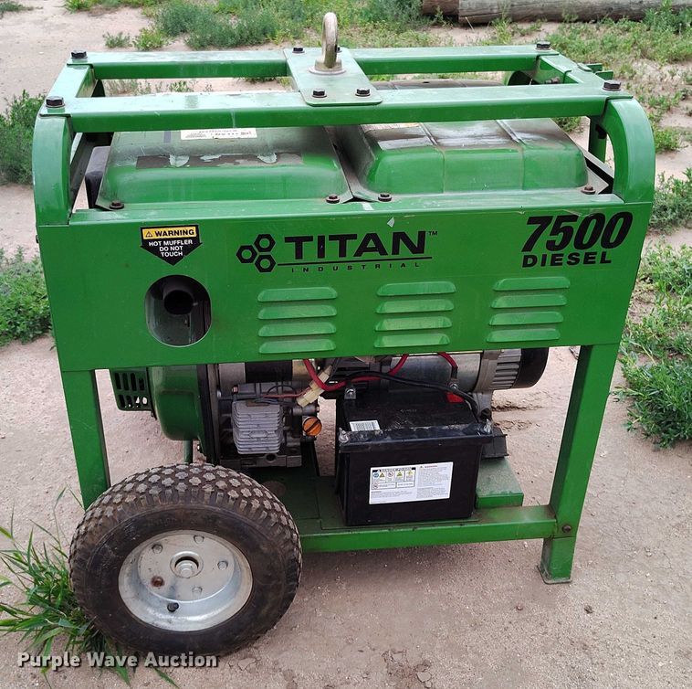 image for item IP9650 Titan 7500 H2 generator
