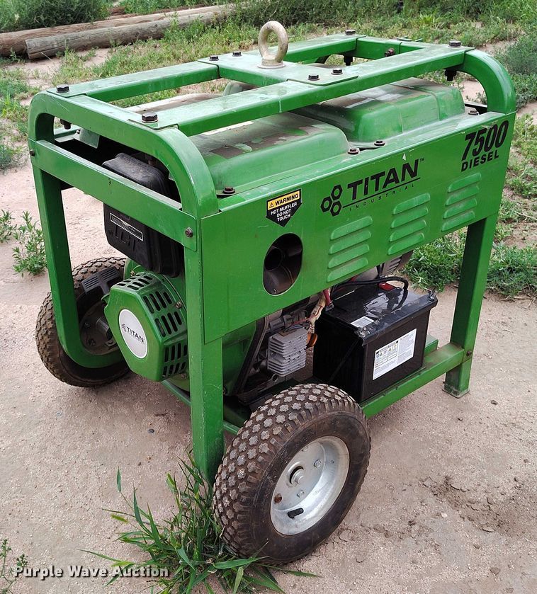 image for item IP9650 Titan 7500 H2 generator