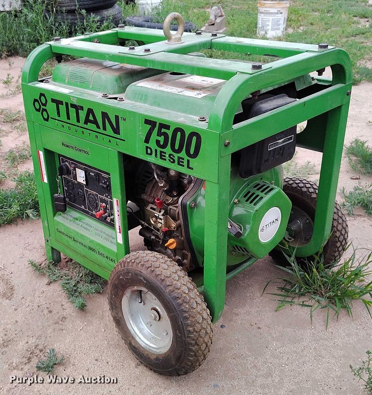 image for item IP9650 Titan 7500 H2 generator